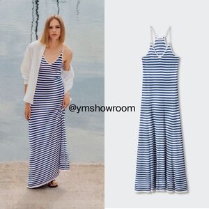 MANGO Maxi jersey dress